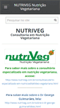 Mobile Screenshot of nutriveg.com.br